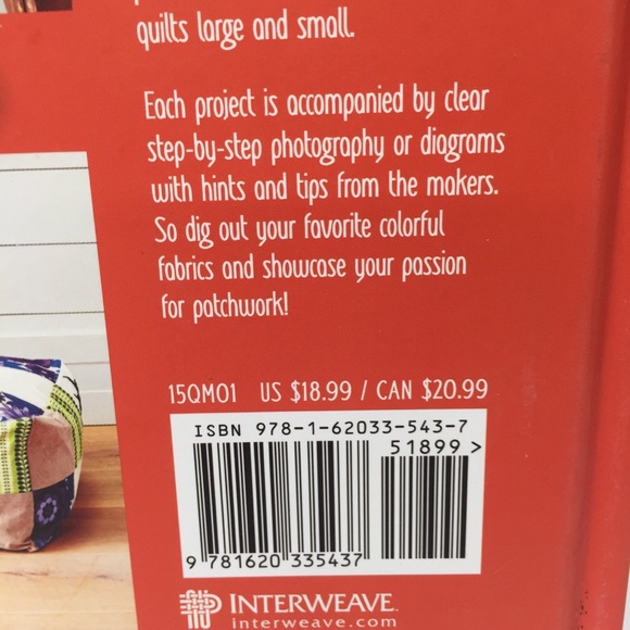 Mollie Makes Patchwork & Quilted Projects Book - Picture 5 of 6